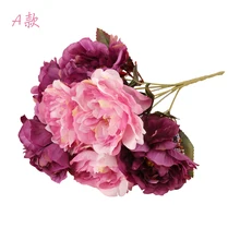 Романтические искусственные цветы, костюм, украшение, цветочный стол, установка в горшках, Цветочная комната