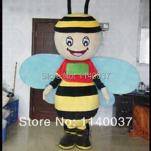 Маскарадный костюм голубого крыла медовой пчелы для взрослых, Герой мультфильма медовая пчела маскотт карнавальный костюм