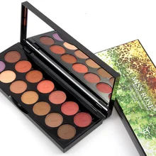 MISS ROSE Professional Eyeshadow Palette 14 Colors Shimmer Matte Smoky Nude font b Eye b font
