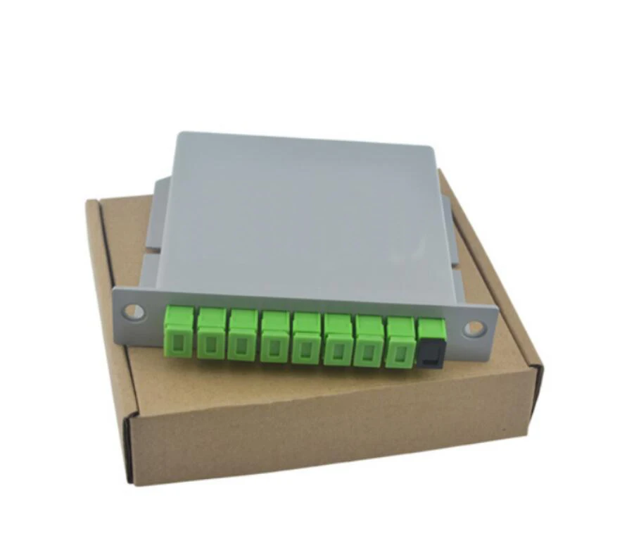 SC APC 1X8 волоконно оптический распределитель FTTH Коробка Вставка лист соединитель