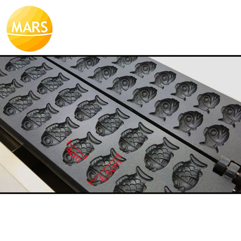 Машинка для приготовления небольших пирожных из тайяки MARS машина мини вафель