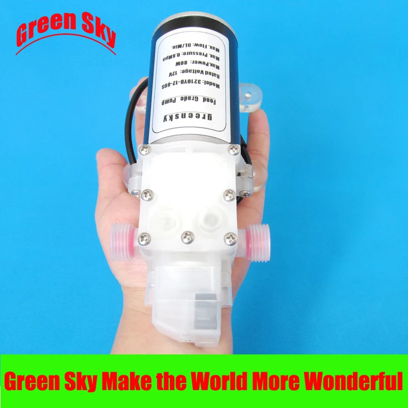 high quality 8L/Min 12v dc 80W food grade pump brewingin Pumps from