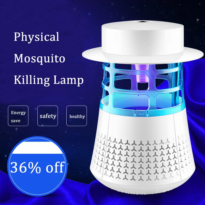 

USB Powered Mosquito Killer Light UV Photocatalyst Mosquito Killing Insect Defender Home Garden Camping LED Mosquito Night Lamp