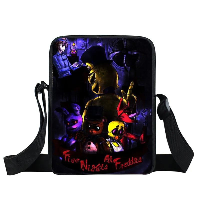 Five Nights at Freddy сумка через плечо FNAF сумка через плечо Five Nights at Freddys детская Подарочная мини-сумочка - Цвет: XKB FLD4