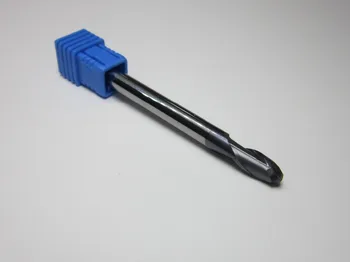 

lengthened Long shank diameter 6mm R3.0 Tungsten Carbide Ball Nose End Mills CNC machine ballnose milling cutter metalworking