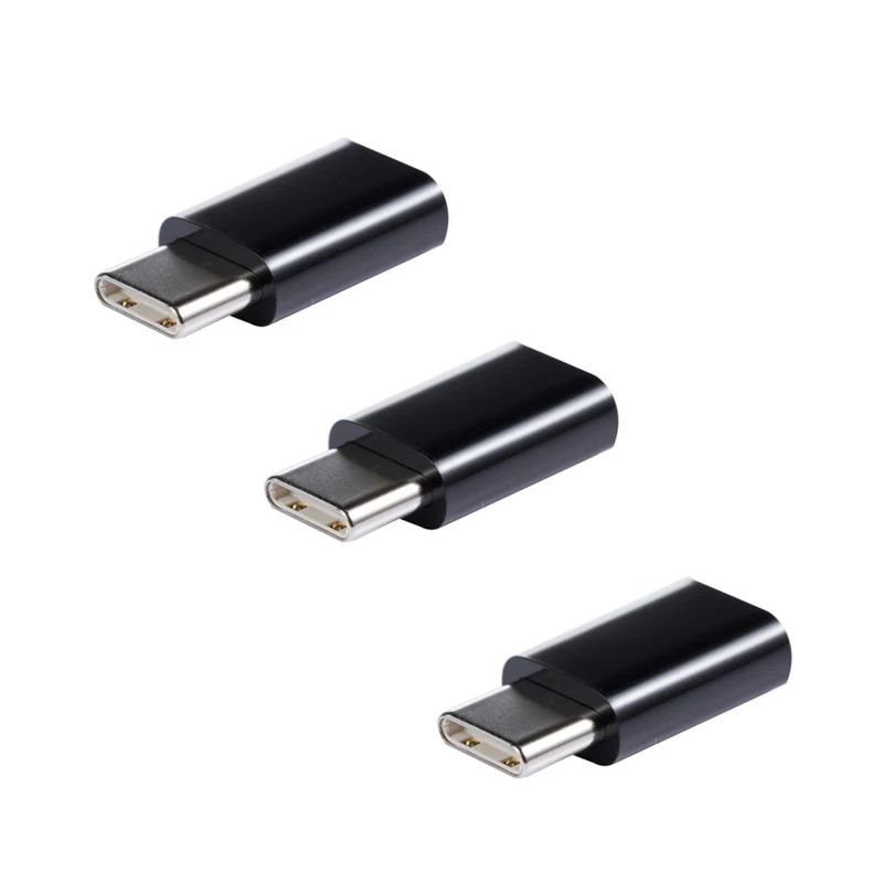 3 шт. Micro USB 2 0 кабель для передачи данных Type-C переходник зарядки разъем конвертера
