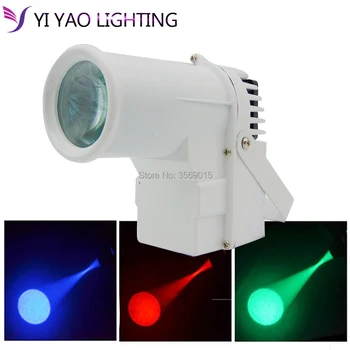 

10W RGBW Pinspot small Spot light Quad LED 3/7 DMX SHEHDS Stage Lighting