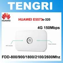 Двойной внешний антенный разъем разблокирован HUAWEI E5573 E5573s-320 E5573BS-320 150 Мбит/с 4 г LTE Мобильная точка доступа беспроводной Wi-Fi маршрутизатор
