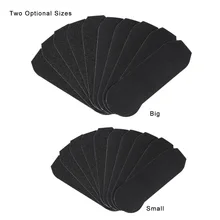 10 шт. пилка для ног, сменная наждачная бумага из нержавеющей стали, двухсторонняя пилочка для лапки, грубая тонкая шлифовальная бумага, инструмент для ухода за ногами