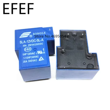 

20PCS/lot Power relays SLA-05VDC-SL-A SLA-09VDC-SL-A SLA-12VDC-SL-A SLA-24VDC-SL-A 5V 9V 12V 24V 30A 4PIN T90