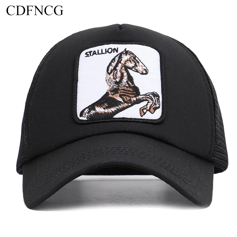 CDFNCG 2019 лето животное Snapback Поп хип хоп бейсболка с вышивкой жеребец солнце папа