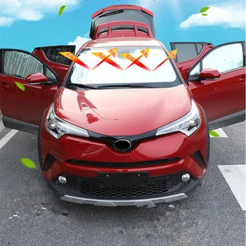

Sunshade interior special car decoration modification accessories glass insulation blackout sunscreen for toyota CHR C-HR