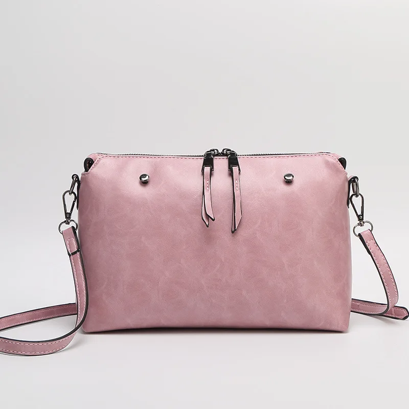 

Summer Female shoulder bag Solid retro Square cross-section ladies bag Interior Slot Pocket fashion leisure small square package
