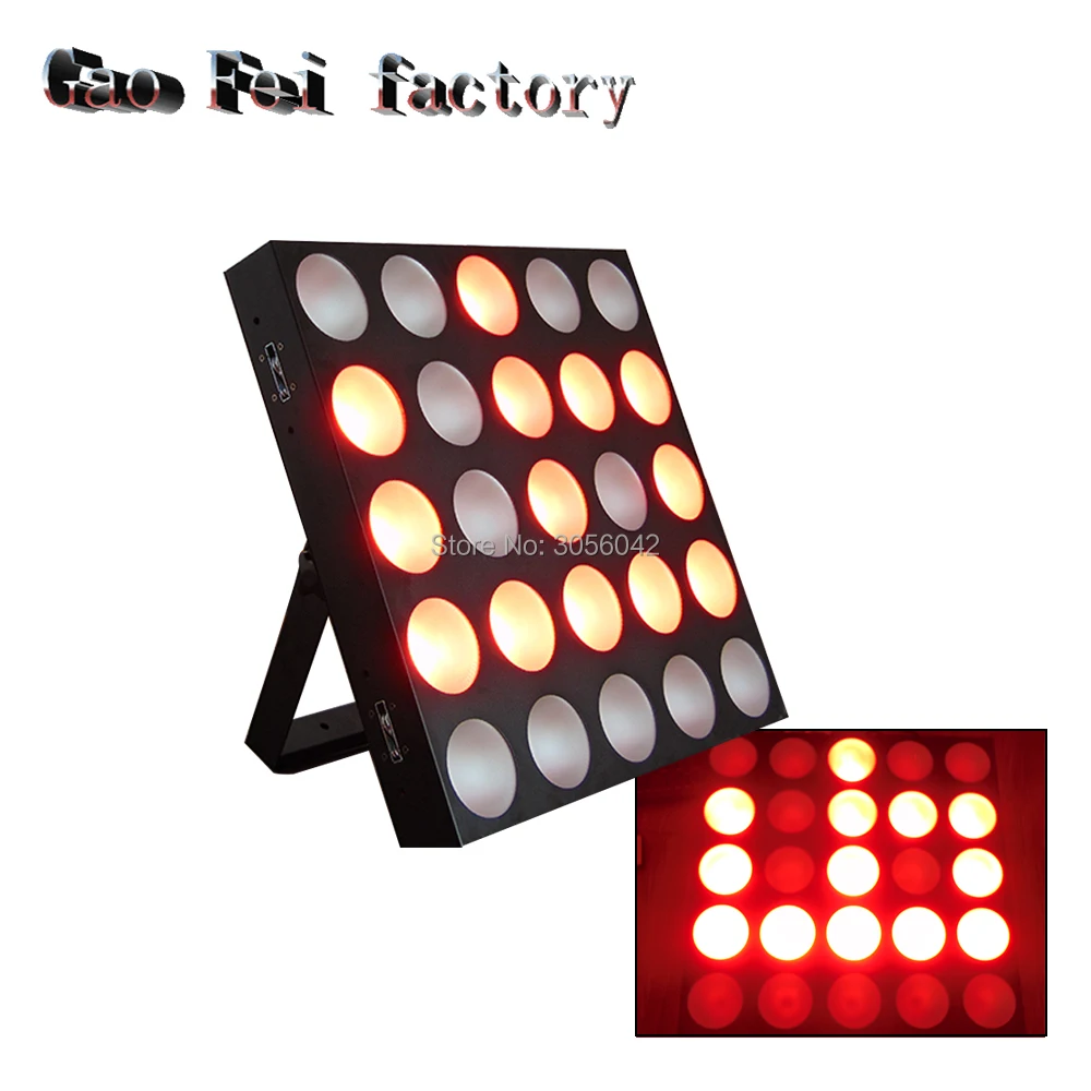 

Day And Night 25 head 10W LED COB Matrix light 5x5 rgb dmx ed beam