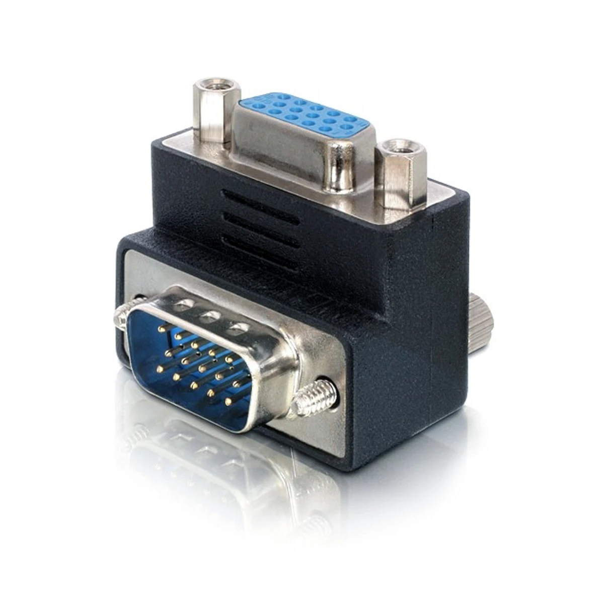 

Right Angled 90 Degree VGA SVGA Male To Female Adapter