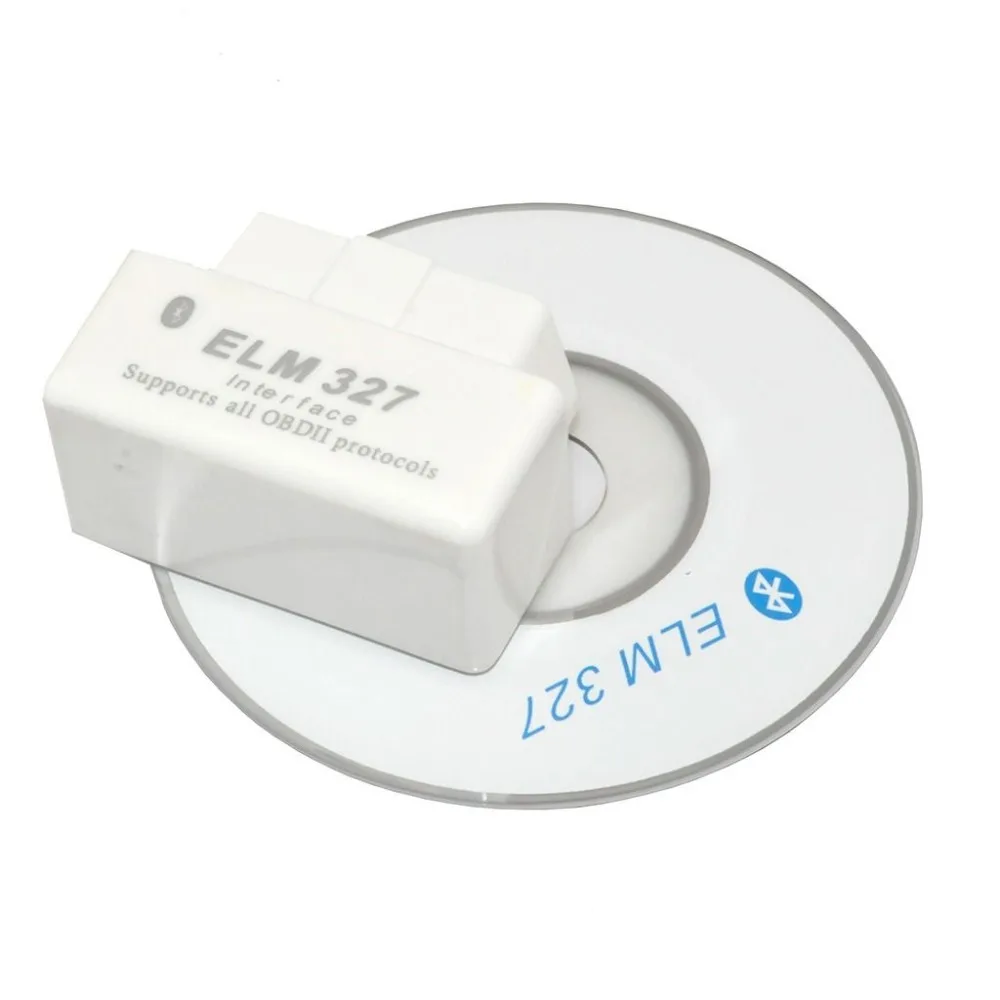 Высококачественный Универсальный мини ELM327 V2.1 OBD2 II Bluetooth диагностический автомобильный интерфейс сканер для Android Windows Symbian