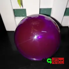 120 мм 4,7 дюйма цвет для фиолетового акрилового хрустального мячик для жонглирования(12 см, 1150 г