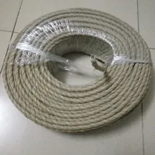 2 м/лот 2x0,75 винтажный Трос провод витой кабель ретро Электрический провод с оплеткой тканевый провод DIY кулон