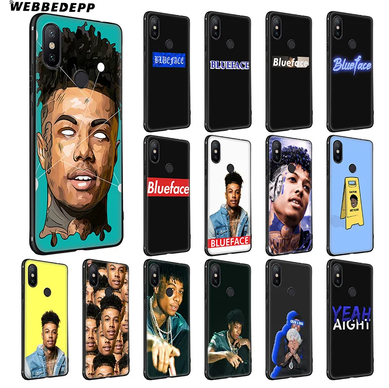 

WEBBEDEPP Blueface Rapper Soft Silicone Case for Xiaomi Redmi Note 7 6 6A 5 4 4X 4A 5A 5 S2 Plus Pro Lite