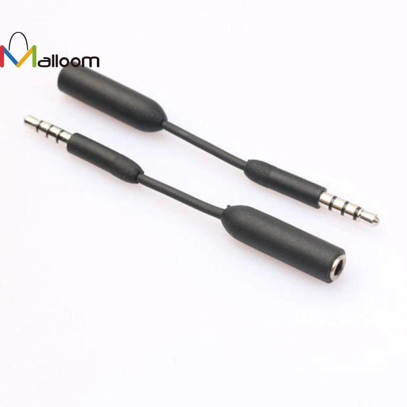 

Malloom 5pcs Low Price Stereo 3.5mm Stereo Audio Headphone Extension Cable Male to Female M/F MP3