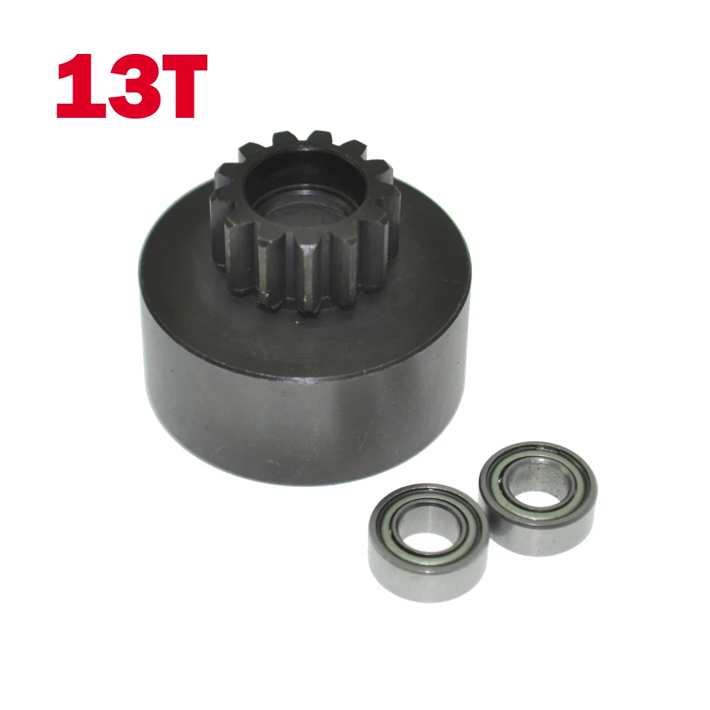 

13T Tooth Teeth Clutch Bell Gear for 1/8 RC Hobby Model Car HPI HSP Traxxas Axial Kyosho Redcat Himoto