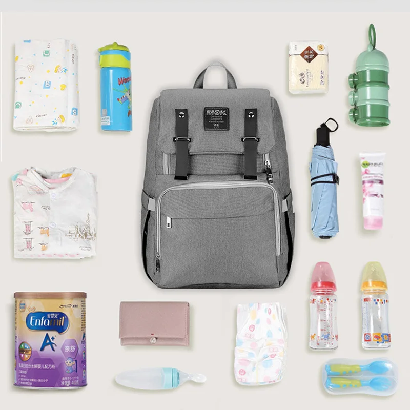 

Fashion Mummy Maternity Nappy Daily Use Bag 75L Large Capacity Dad Baby Bag Travel Backpack Designer Nursing Bag for Baby Care