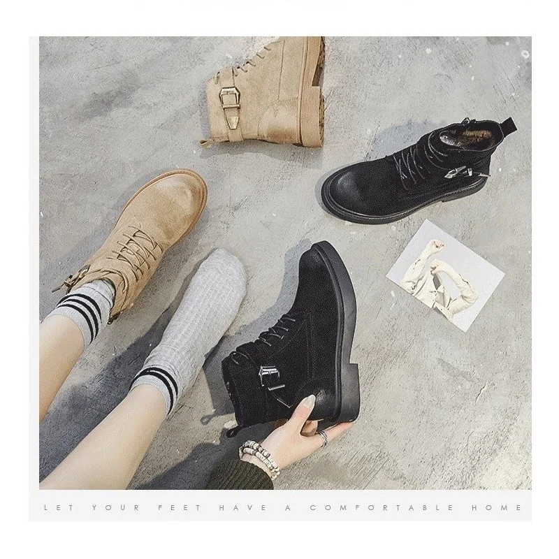 Boots for women bottes femme chaussure homme sapato masculino lace up ankle boot zapatos de mujer fashion women shoes ankle boot