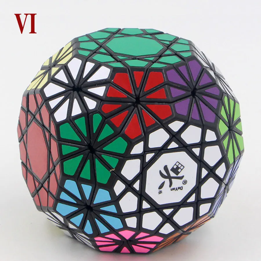 Rare White DY Gem Cube VIII No.8 Magic Cube Twist Puzzle Toy Brainteaser Dayan 