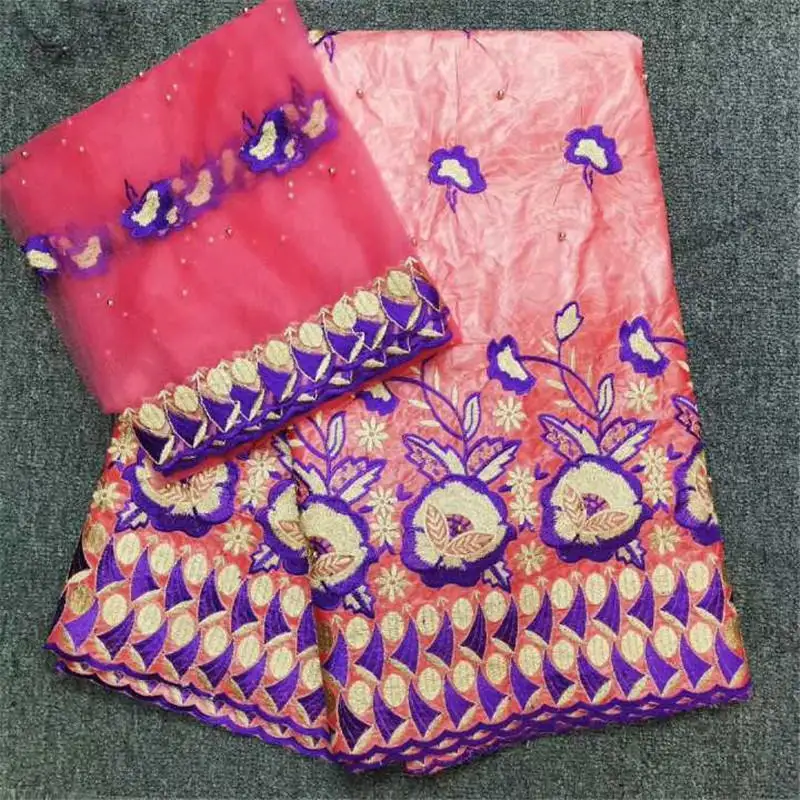 

Bazin brode 2019 guinea brocade fabric latest cotton african brocade fabrics 5+2yards/lot-J30