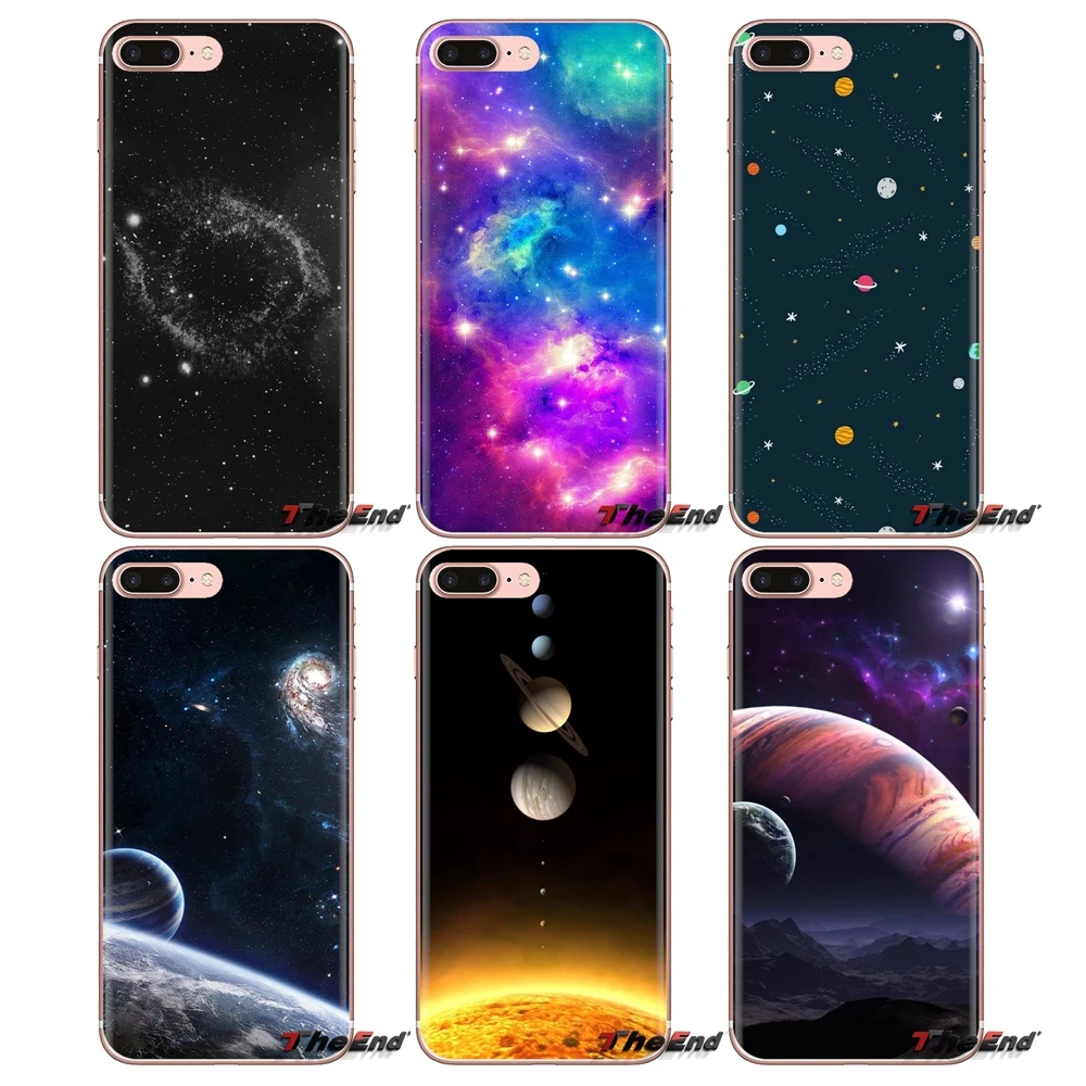 Creative Universe Planet Wallpaper TPU Skin Case For Huawei G7 G8 P7 P8 P9 P10 P20 P30 Lite Mini Pro P Smart Plus 2017 2018 2019 |