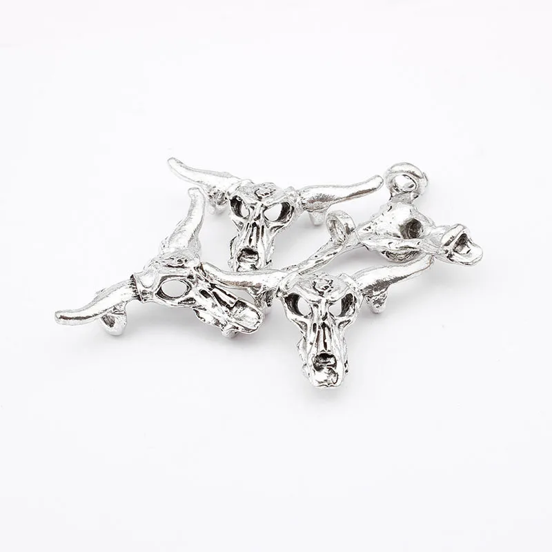 10 шт. подвески в форме черепа 37 х27 мм|pendant bracelet|charm glosspendant photo |
