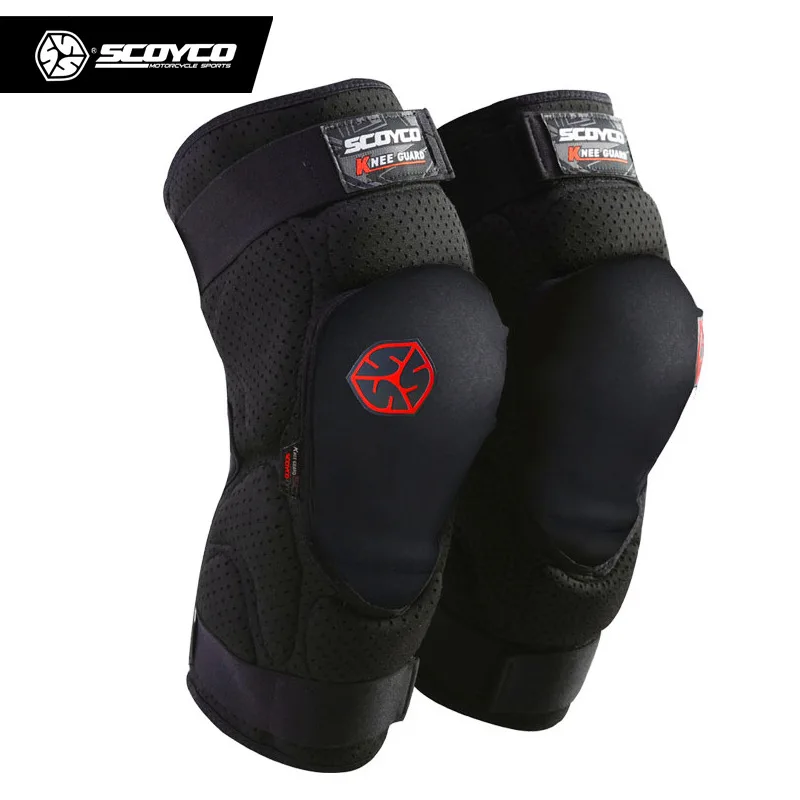 Scoyco Motorcycle Racing Knee Shin Guards Off Road Protective Gear