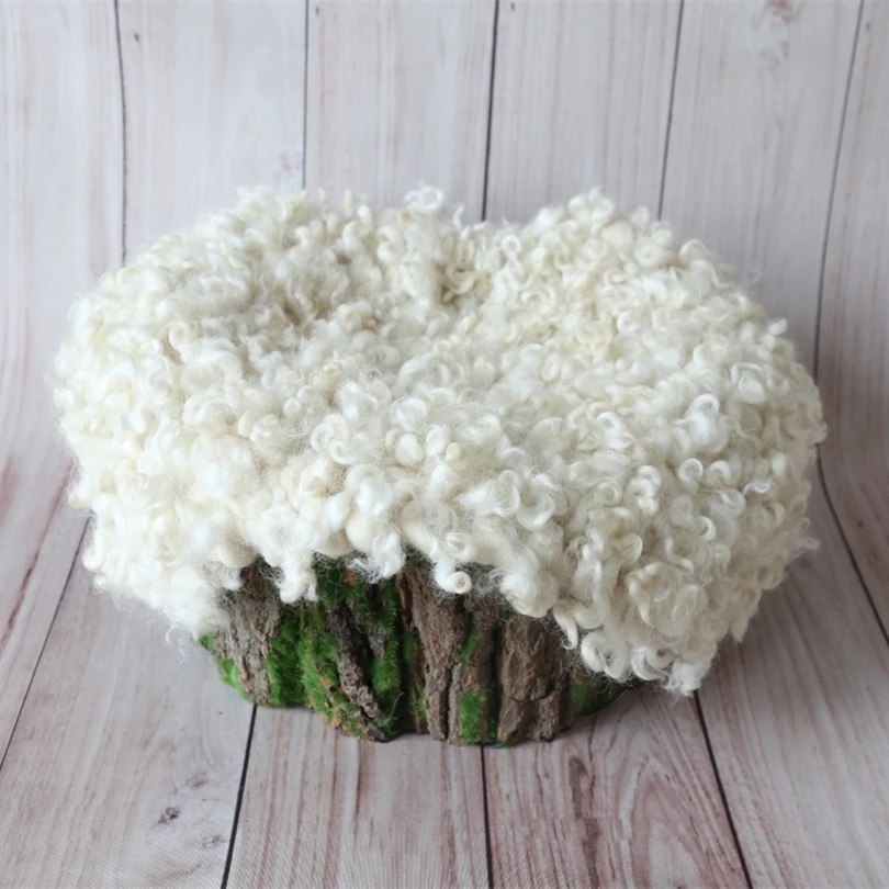 Couverture En Laine Feutree Bouclee Tissu De Laine Feutre Arriere Plans Pour Bebe Tapis Pelucheux Flokati Pose De Couches Feutrees Accessoires Photo Aliexpress