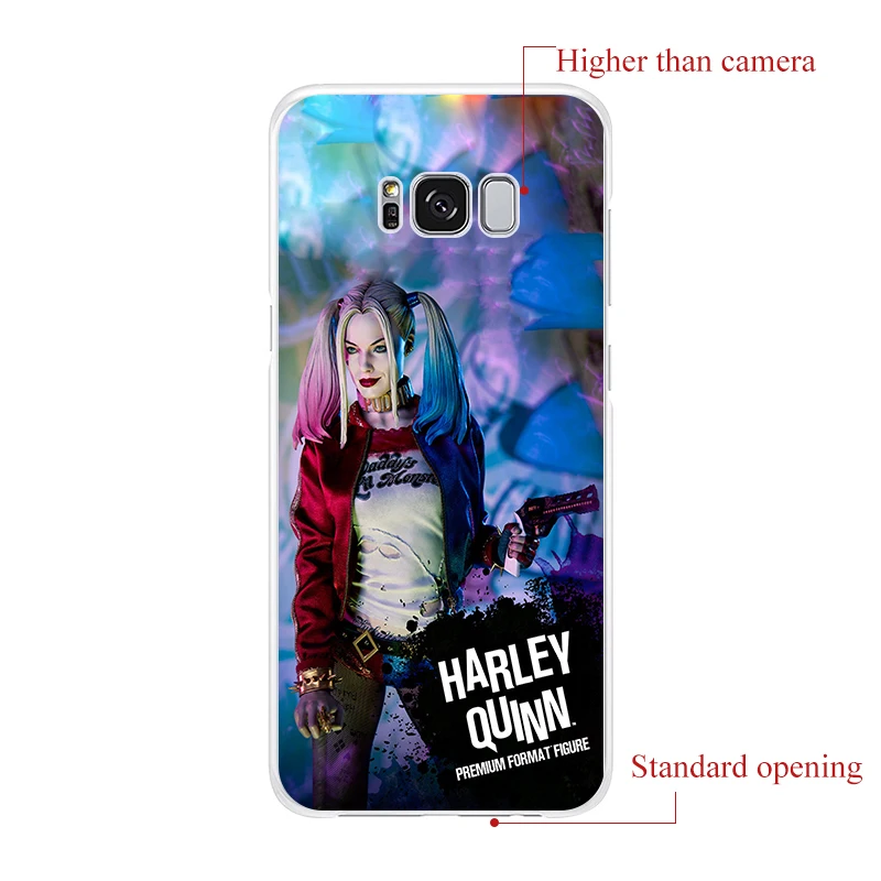 Чехол для телефона Harley quinn прозрачный мягкий ТПУ чехол Samsung Galaxy S10 S10plus S10lite S9 S9plus