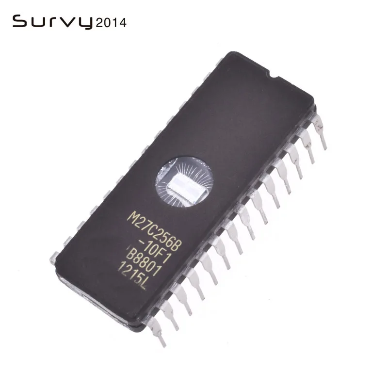 10 шт./лот M27C256B-10F1 M27C256B 27C256 DIP-28 IC | Электронные компоненты и принадлежности