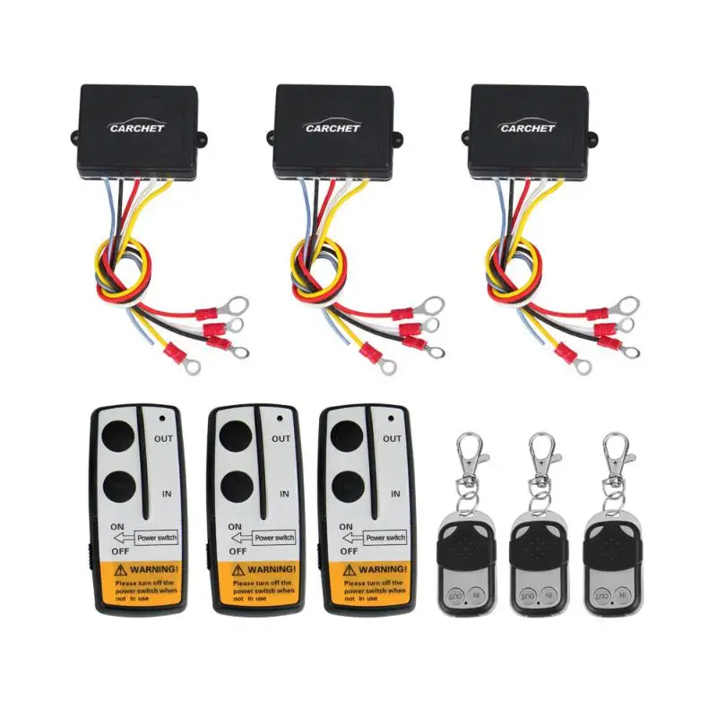 Wireless Remote Control Kit for Truck Jeep SUV ATV