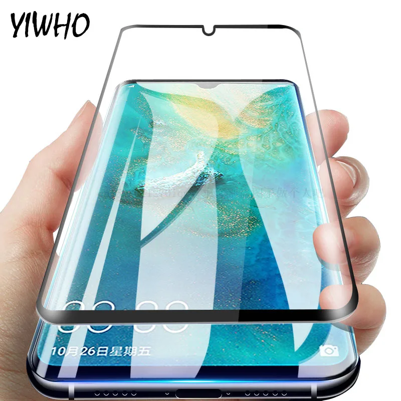 

3D Original Glass for Huawei P30 Pro Protective Len Safety Glass Edge Cover Tempered Glas On Hauwei P30Pro P 30pro Front Film