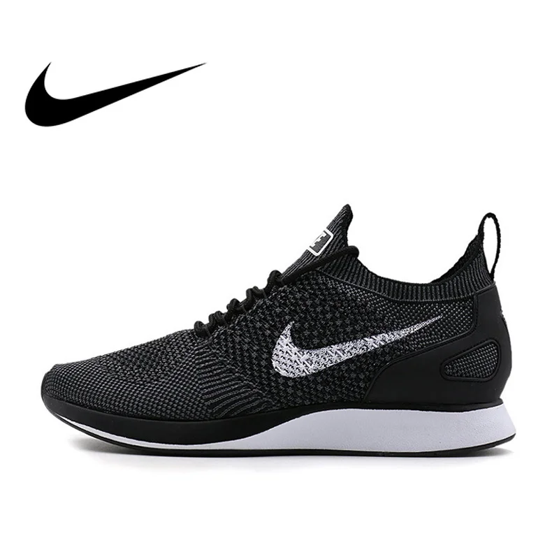 Оригинальные подлинные мужские кроссовки для бега от Nike AIR ZOOM MARIAH FLYKNIT, сетчатые дышащие спортивные уличные кроссовки, Новое поступление 918264