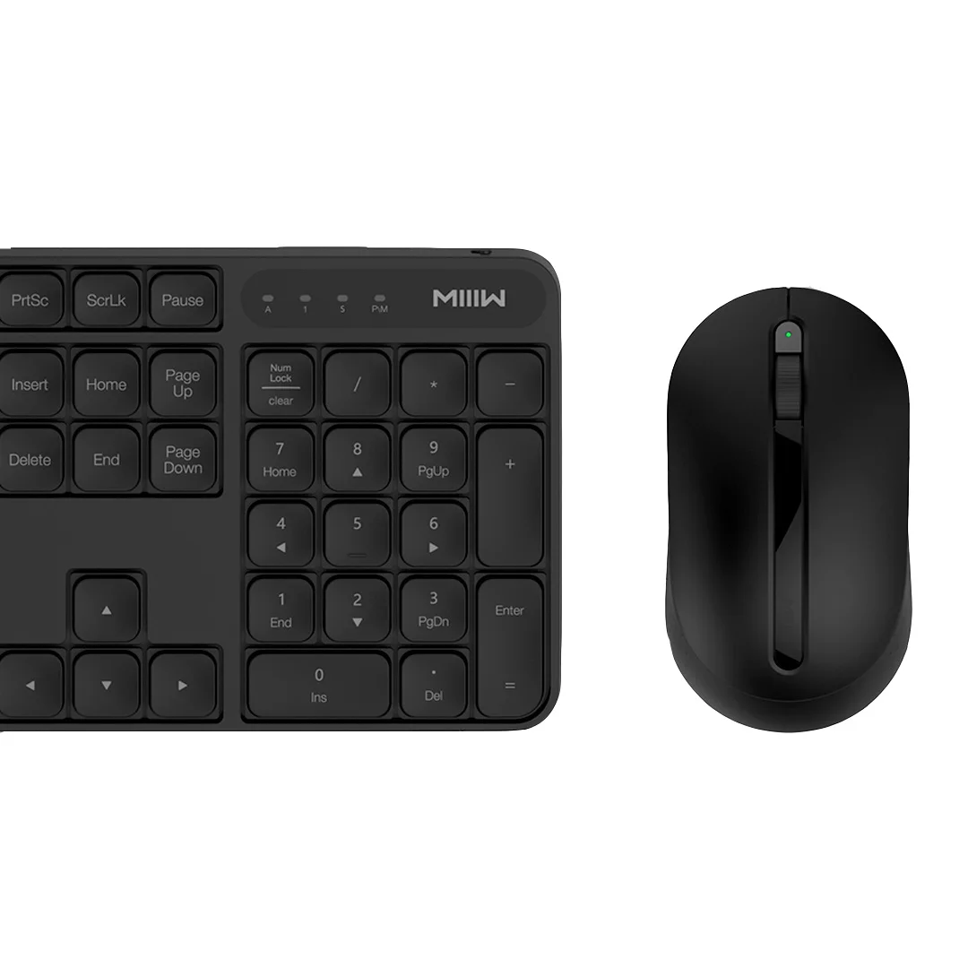 Беспроводная клавиатура и мыши для Windows/Mac с одной кнопкой переключения 104 клавиш 2