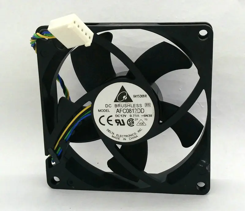 

AFC0812DD Original DELTA 8020 8CM 12V 0.75A double ball bearing fan