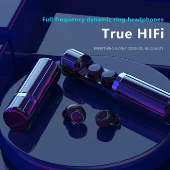 

TWS Bluetooth Earphone Sports Wireless Headphones For Huawei In-ear Deep Bass Earbuds Earphones with Charging Bin Power Bank