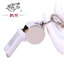 New Cushioned Mouth Grip Coaches Referee whistle Outdoor Sports,emergency survival Party Training School Football metal whistle 
