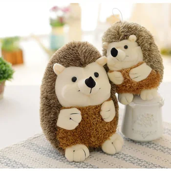 

17/22cm Simulation Hedgehog Animal Dolls Small Size Plush Toys Lovely Birthyday Gift for Children