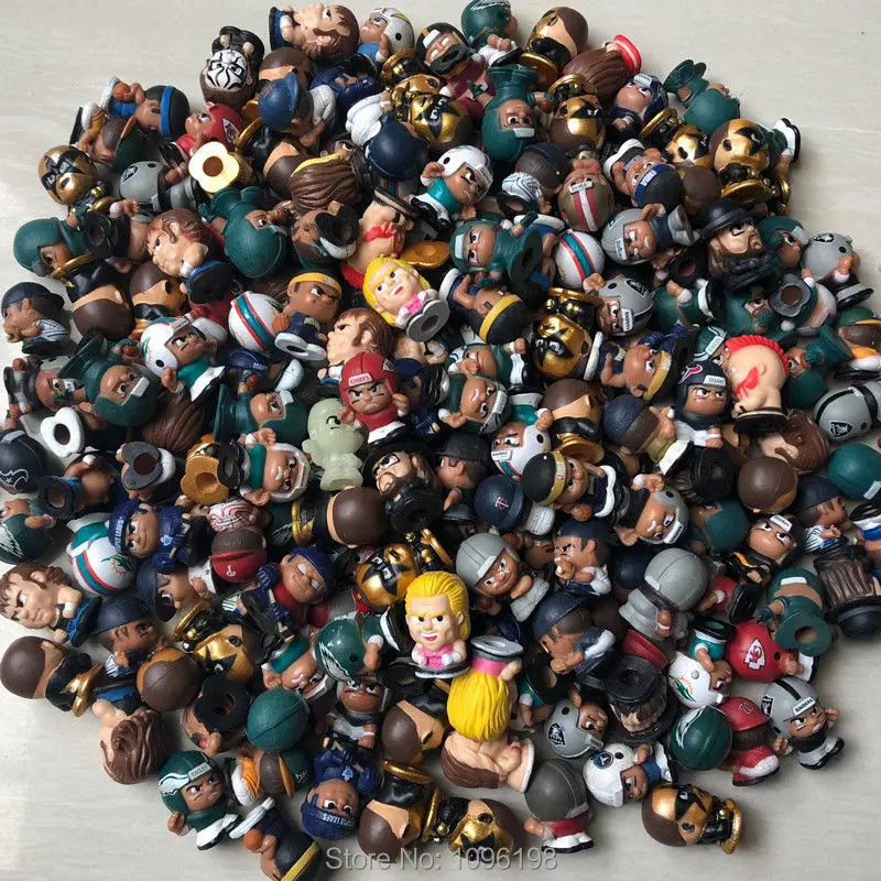 

30 Pcs Mini Ball-game Star Dolls Hard PVC Model Capsule Toys for Children