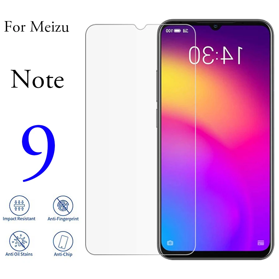 

Tempered glass on for meizu note 9 protective screen protector mei zu 9note note9 m9note mezu maze maisie protect film tremp 9h