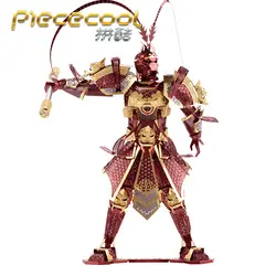 PIECECOOL Король обезьян P076-RGS солдат серии Путешествие на Запад Sage в ци 3D металла сборки модели головоломки DIY игрушки