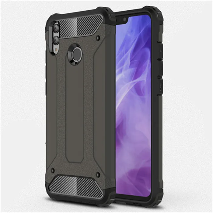 

For Huawei Honor 8X case Silicone Shockproof Slim Hard Tough Rubber Armor Case for Huawei Honor 8X Hybrid Hard PC TPU 2in1 cover