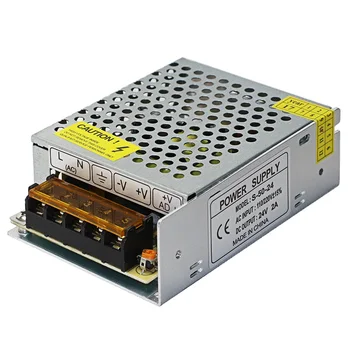

220 turn 24v2a switching power supply, small volume DC24 volt PLC DC industrial power transformer S-50W-24