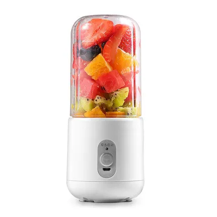 

260ml USB Rechargeable Mixer Portable Mini Juicer Juice Machine Smoothie Maker Household Small Juice Extractor Glass Cup