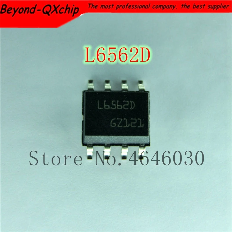 Бесплатная доставка 100 шт./лот L6562D SOP8 L6562 SOP SMD L6562DTR SOP-8 новый оригинальный |